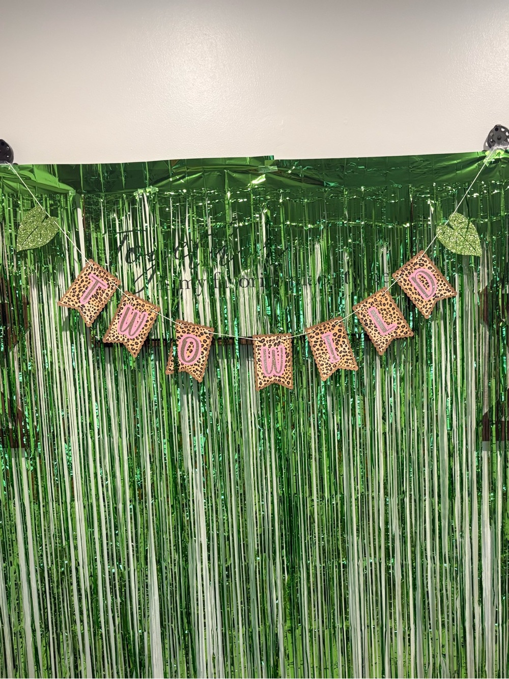 Two wild handmade banner